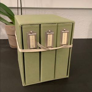 Pottery Barn Photo Album Set